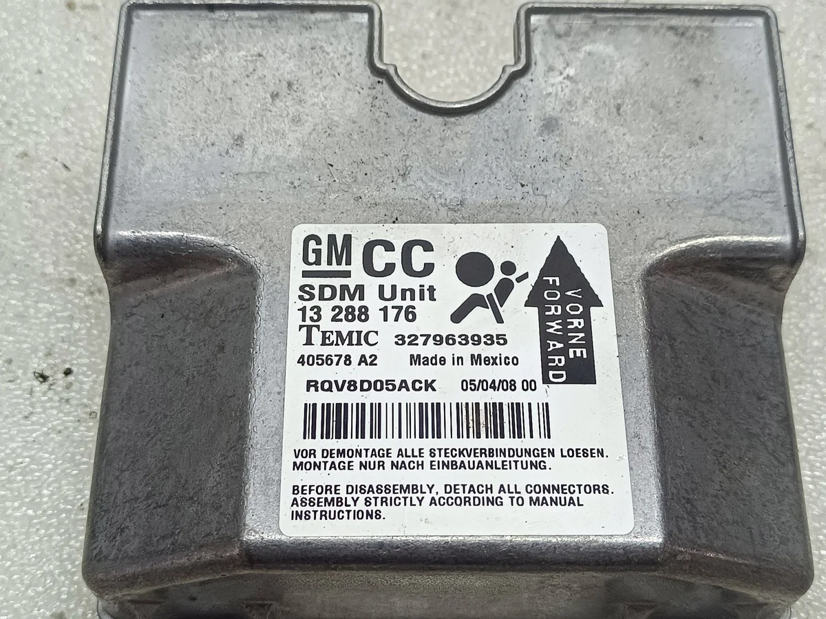 Unidade Airbag Opel Astra H 13288176 image 4