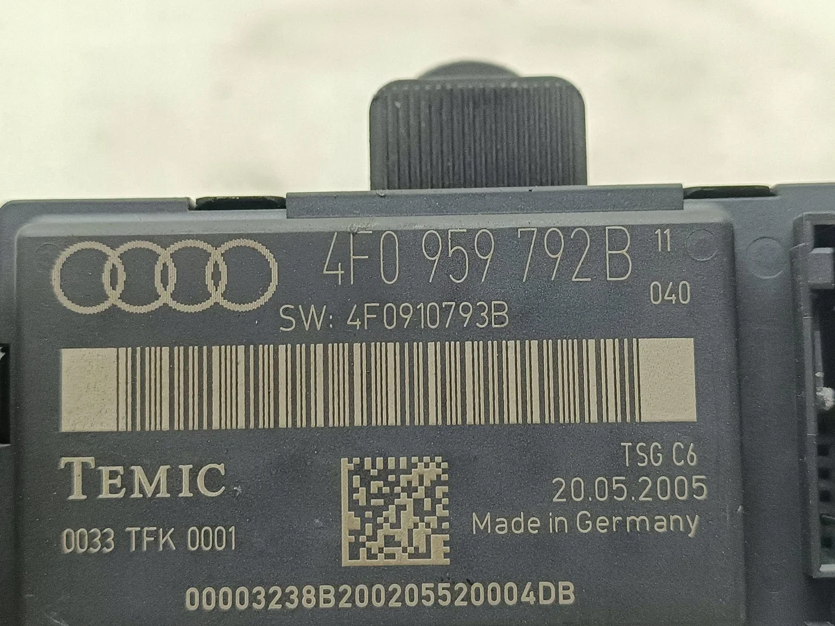 Module Deur Rechts Voor Audi A6 S6 C6 4F0959792B image 4