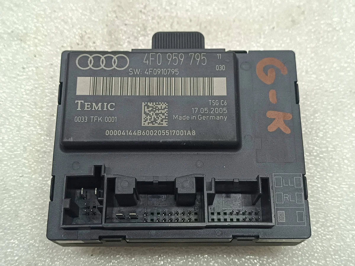 Module porte arrière gauche Audi A6 S6 C6 4F0959795 image 3