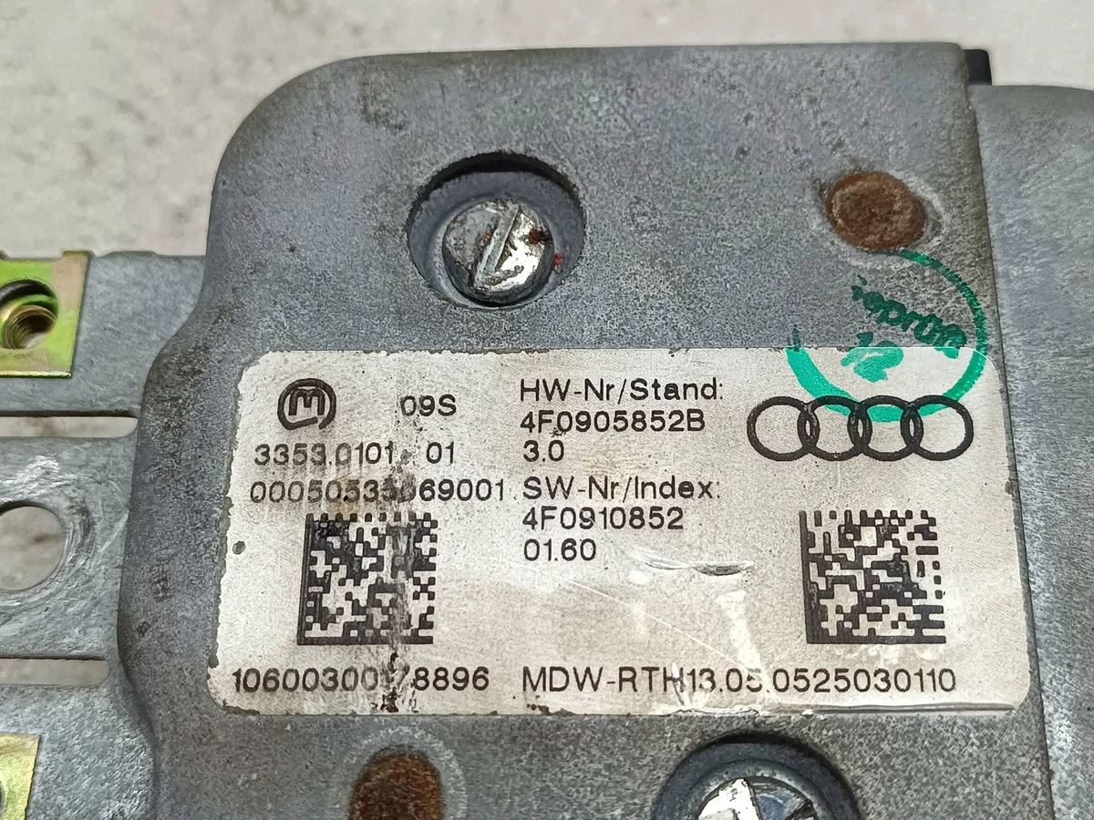 Bloqueio Coluna Direção Audi A6 S6 C6 4F 4F0905852B image 5