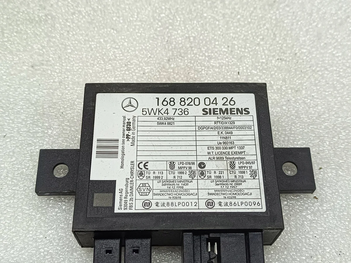 Module antidémarrage Mercedes-Benz A W168 1688200426 image 3