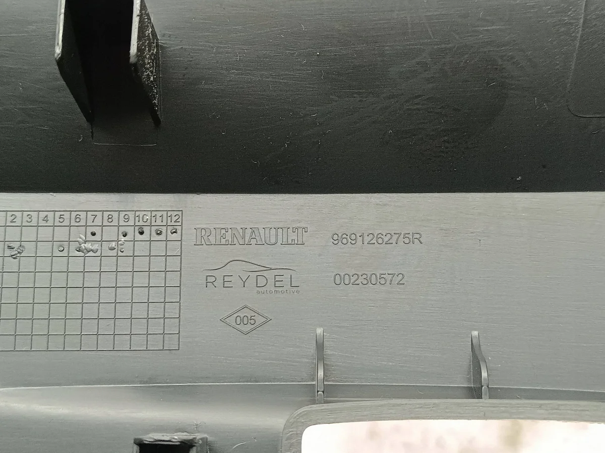 Renault Captur 2018 Moldura Câmbio 969126275R image 6
