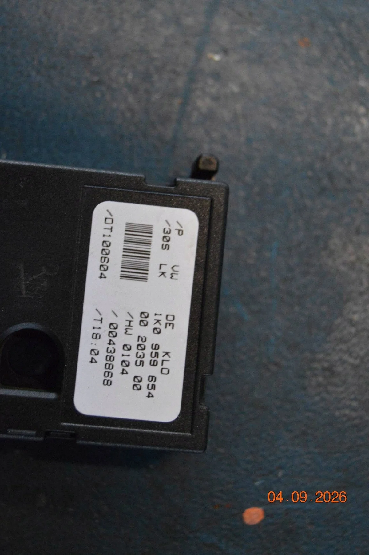 Sensor Ângulo Direção SEAT ALTEA XL 1K0959654 image 4