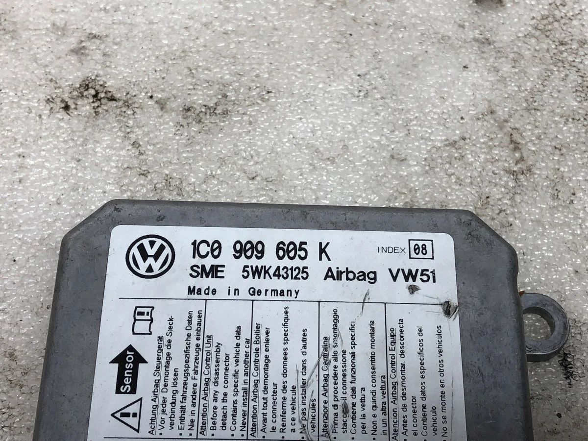 Airbag-ohjain VW Fox 1C0909605K image 3