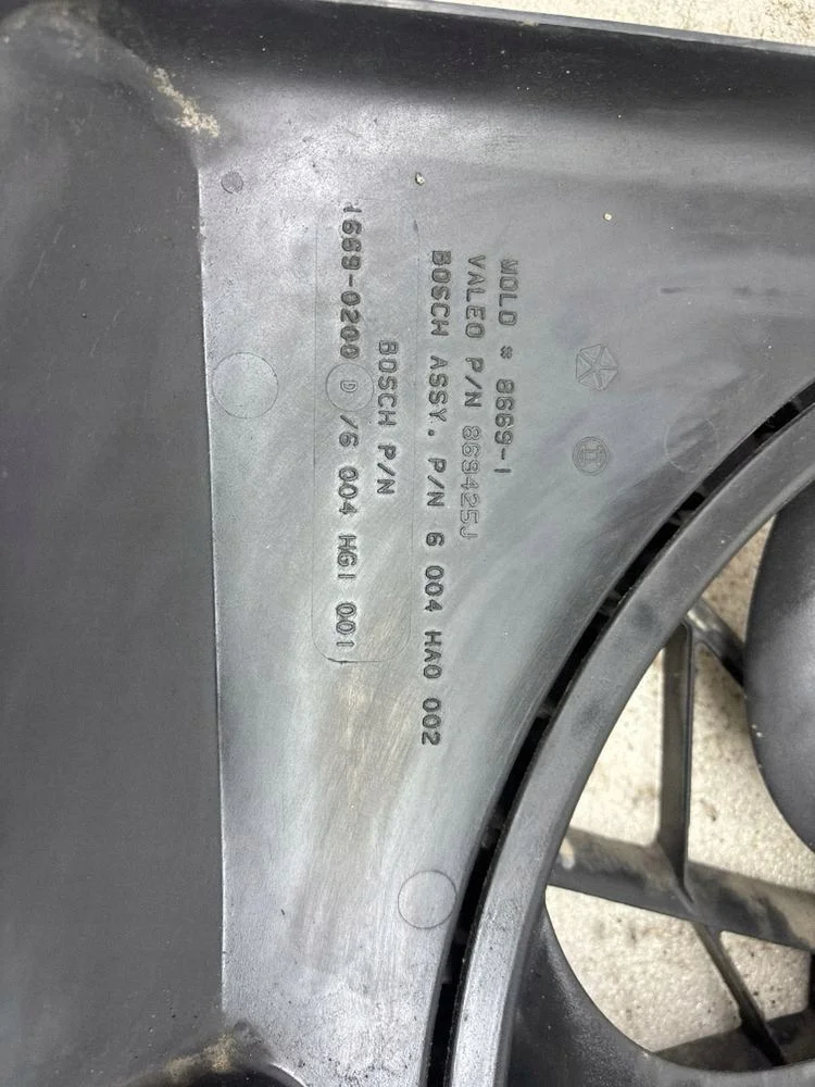 Kühlerlüfter Chrysler PT Cruiser 6004HA0002 image 7