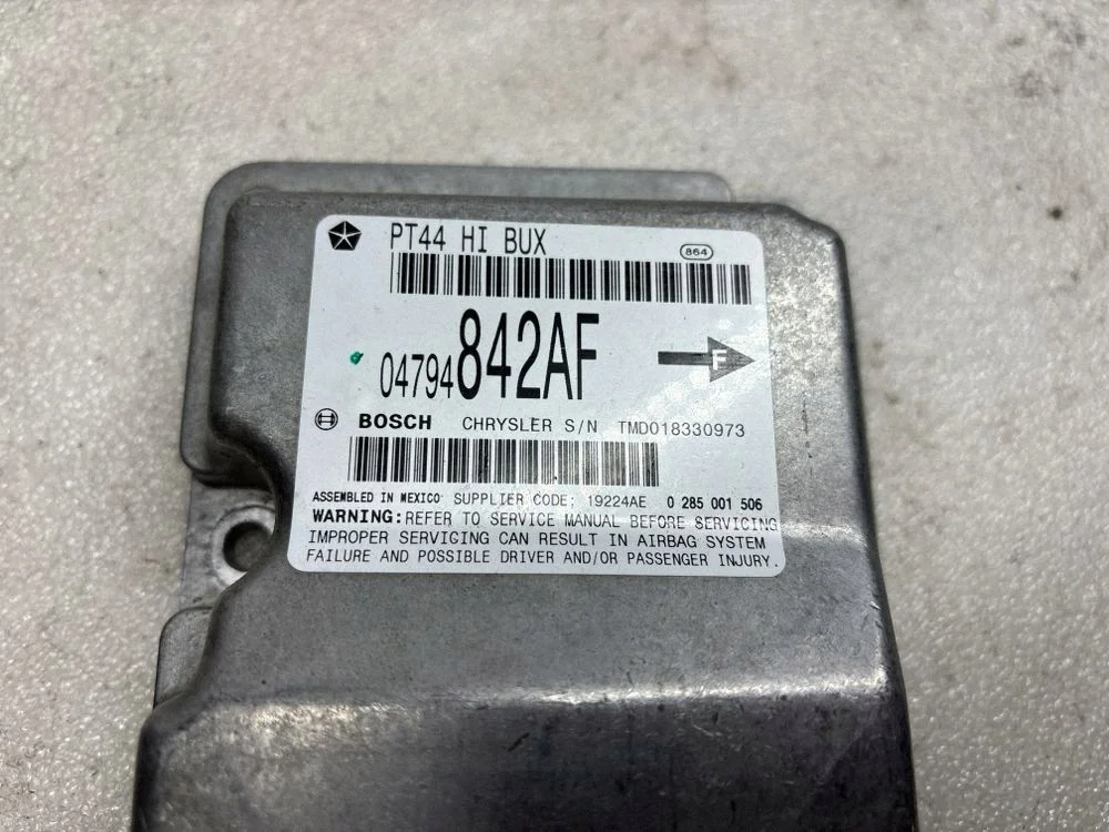 Airbag Control Module Chrysler PT Cruiser 04794842AF image 8