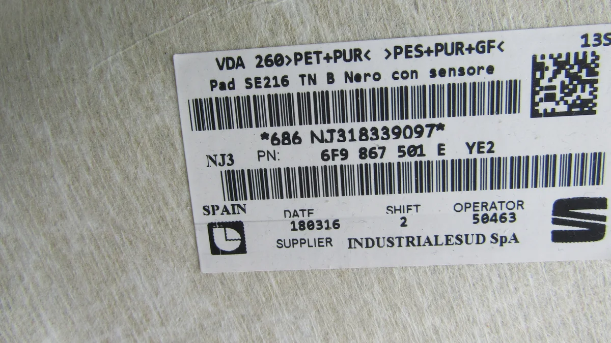 SEAT ARONA FR 6F9867501E ciel. noire image 3