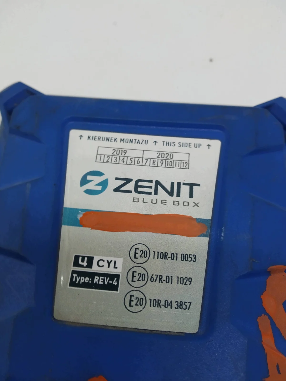 Controlador GNV Zenit Blue Box Rev-4 Usado image 4