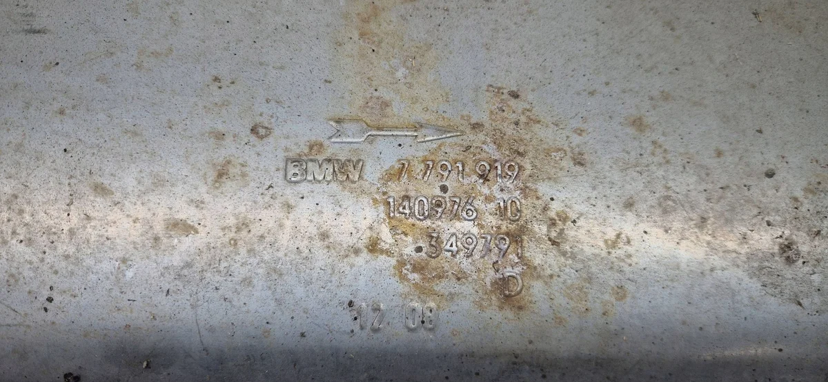 BMW E87 316D Complete Exhaust 7791919 image 3