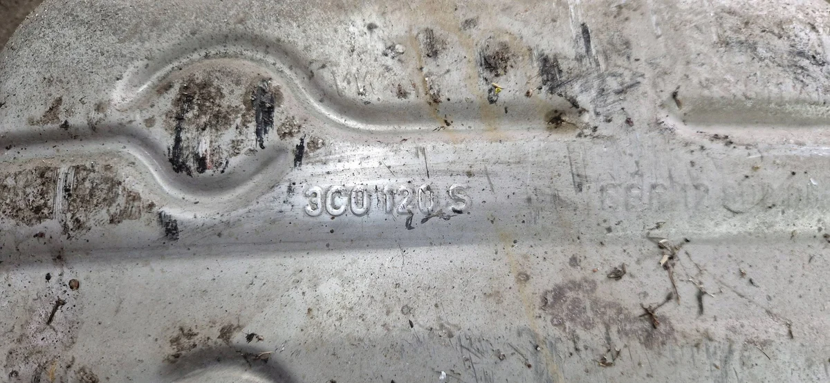 Avgassystem Volkswagen Passat B6 3C0253611AP image 7