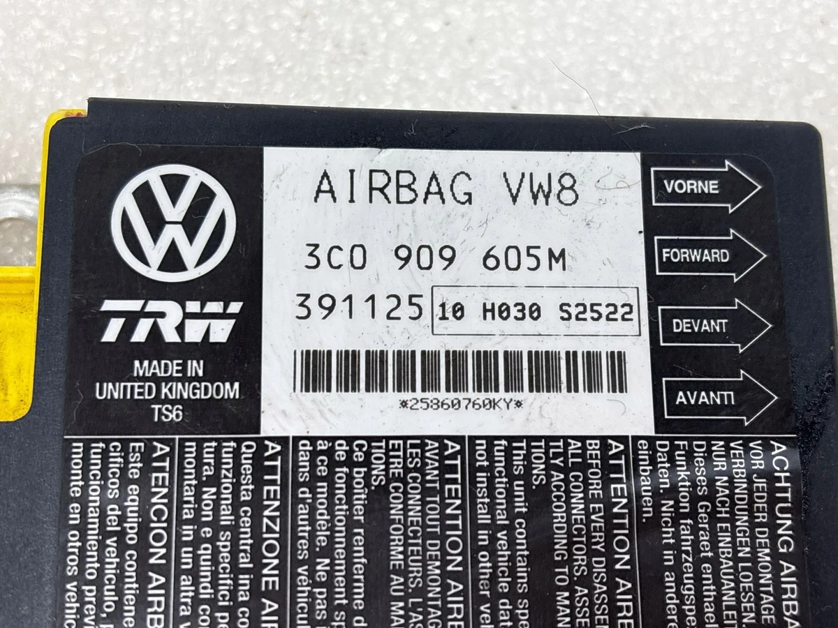 Airbag VW Passat B6 3C0909605M image 6