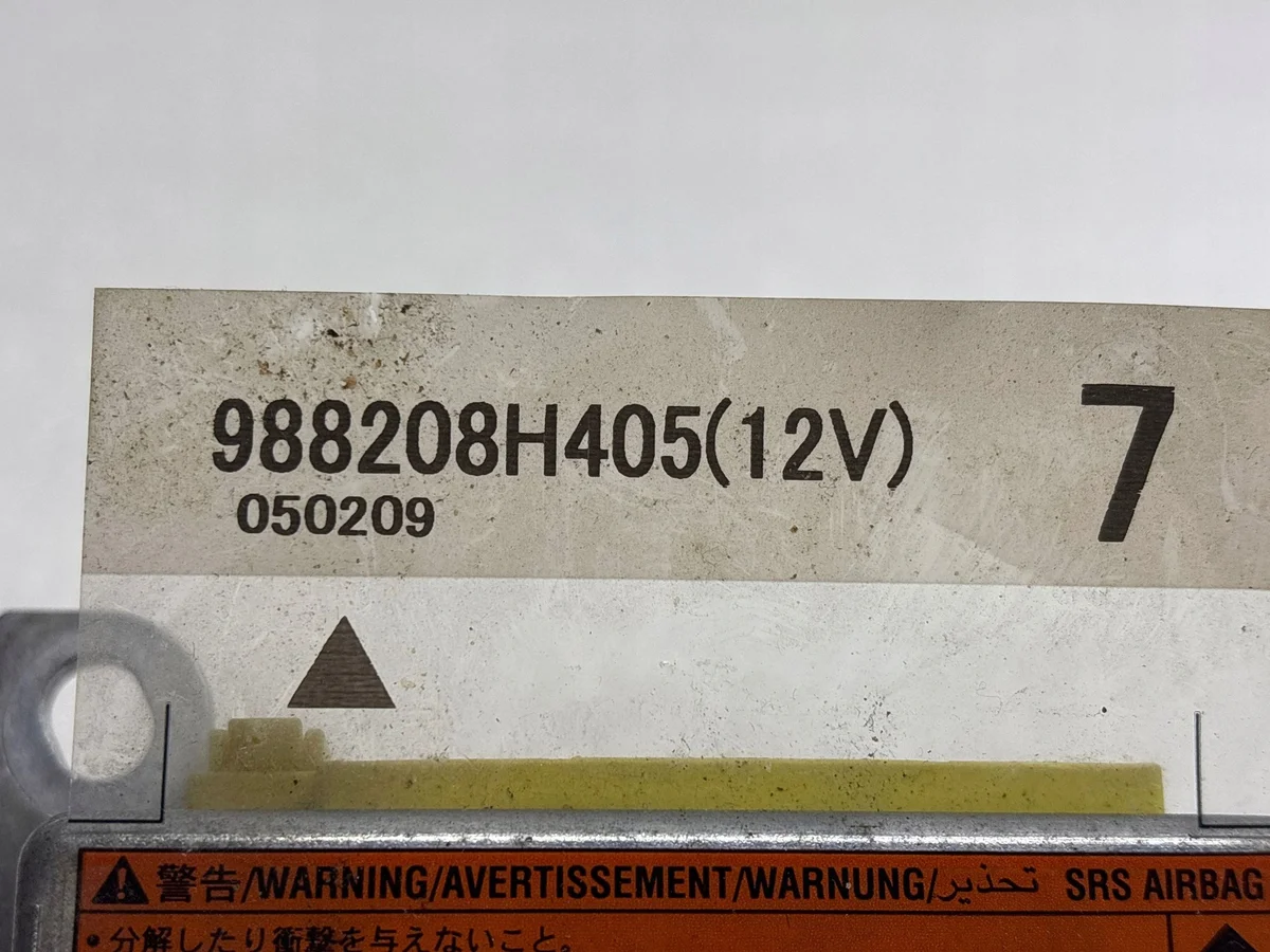 Airbag Steuergerät Nissan X-Trail T30 988208H405 image 6