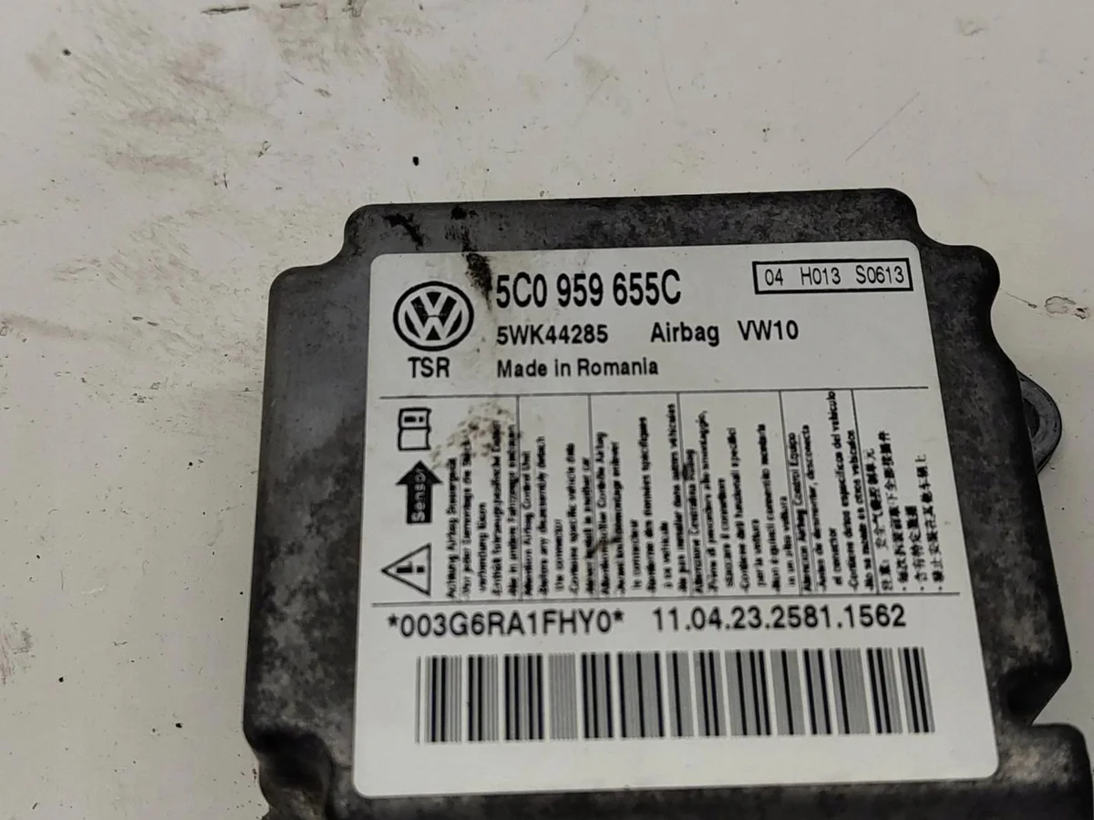 Airbag-ohjain VW Golf VI 5C0959655C image 4