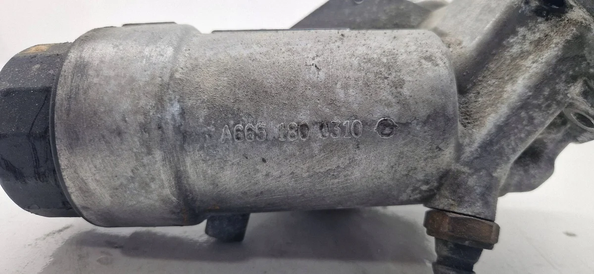 SsangYong A6651800310 Ölfiltergehäuse Gebraucht image 4