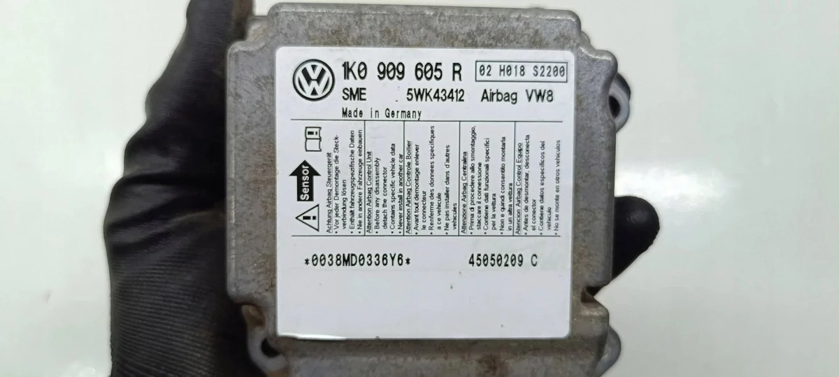 Airbag Module VW Golf VI 1K0909605R image 3