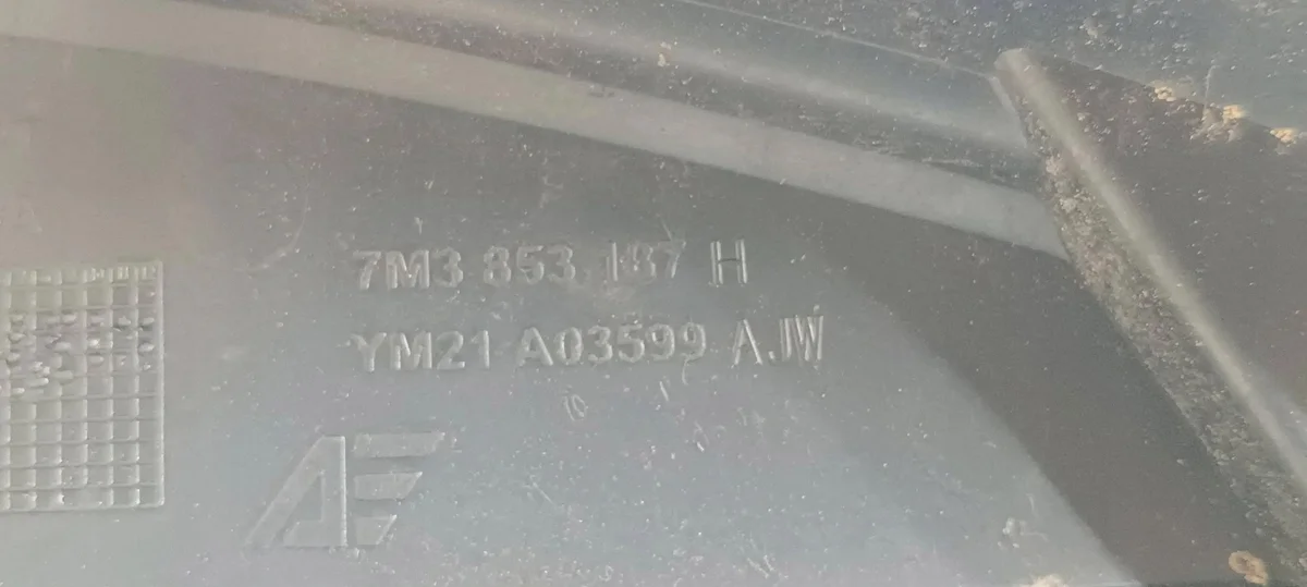 Cubreparabrisas VW Sharan 7M3853187H Usado image 4