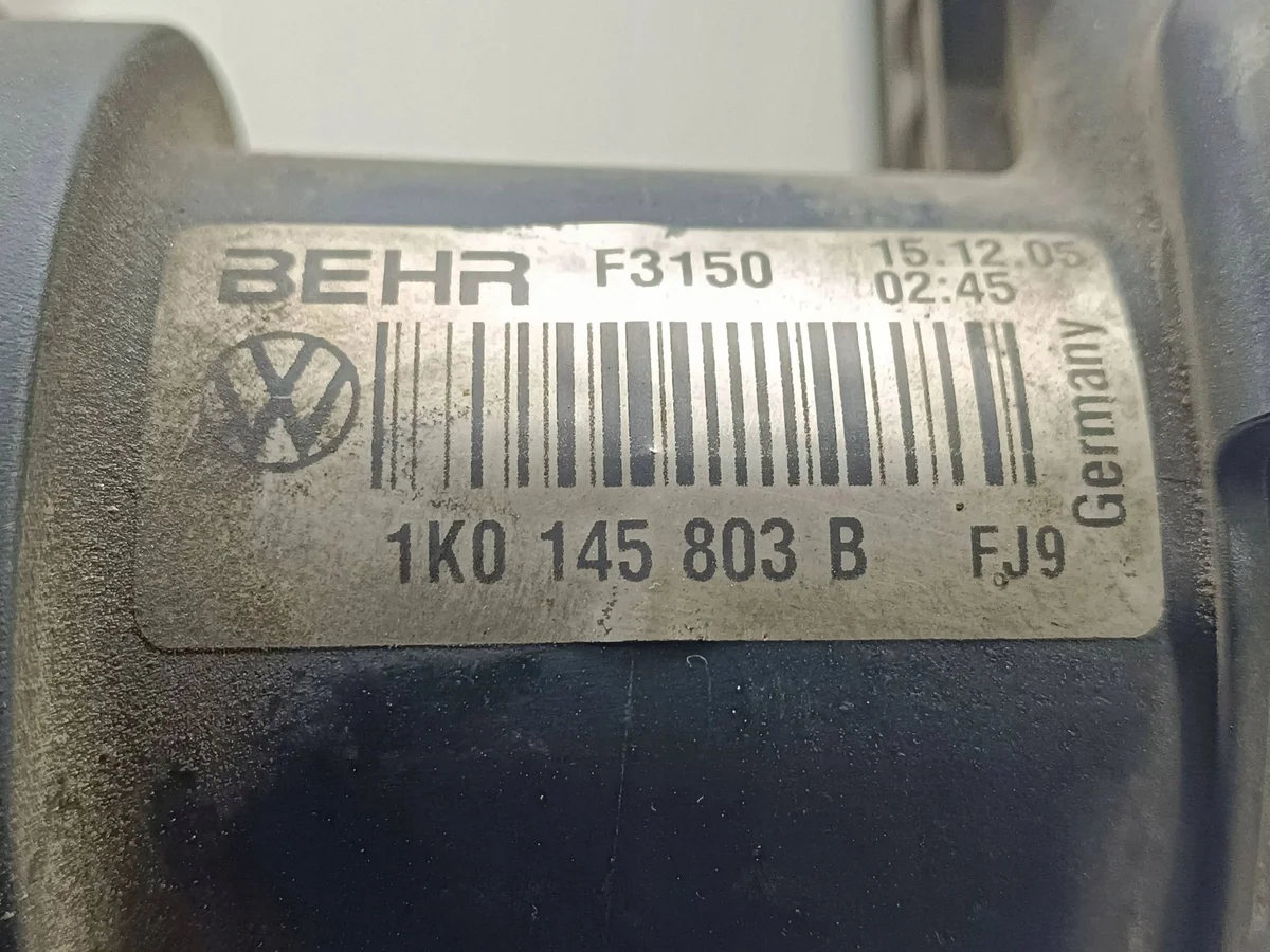 Intercooler VW Seat Skoda Audi TDI 1K0145803B image 3