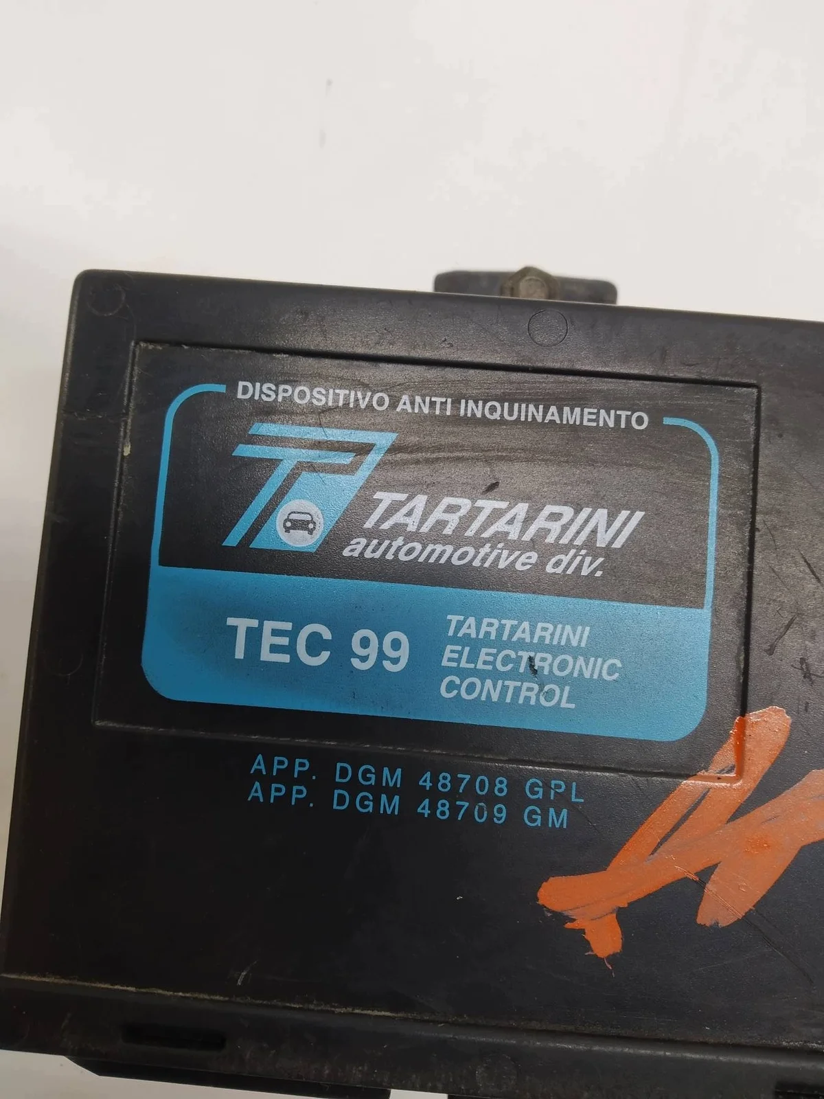 Boîtier de commande GPL Tartarini Tec 99 Fiat Panda II image 5