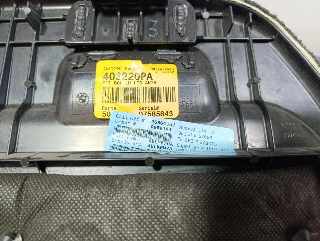 BMW X6 E71 08-14 Forro Porta-Malas Esquerdo image 5
