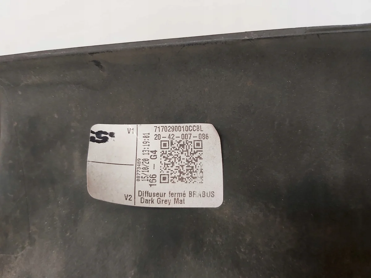Smart Fortwo A453 Rear Diffuser Used image 6