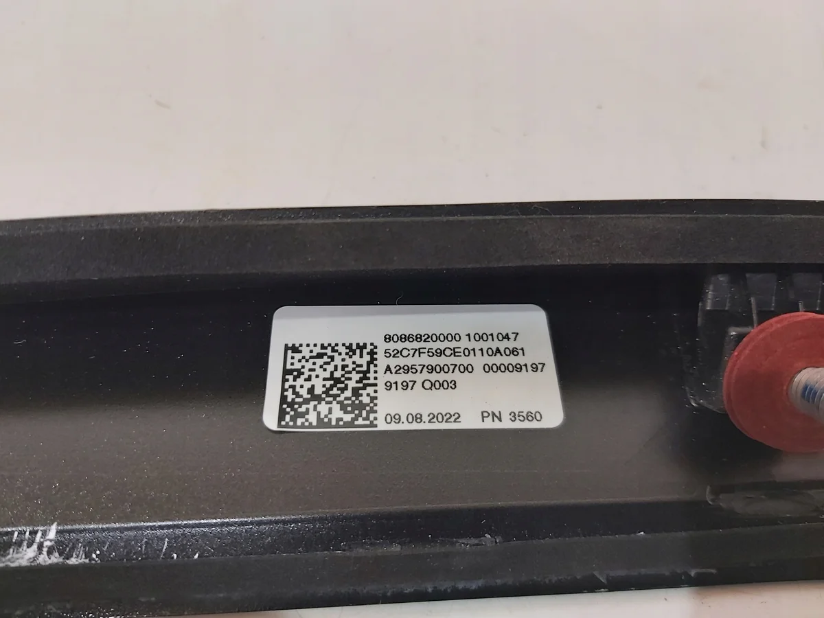 Spoiler Mercedes EQE W295 A2957900700 image 3
