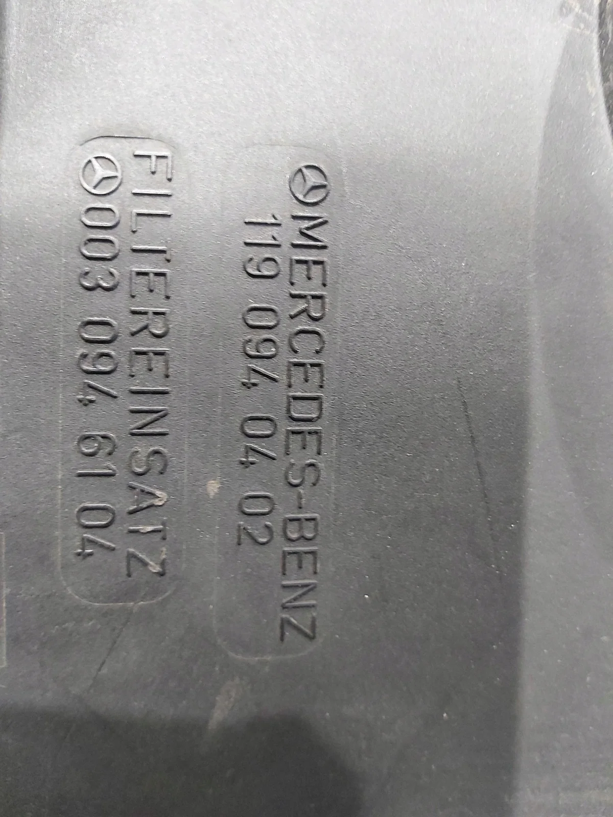 Motorabdeckung Oben Mercedes W129 SL500 W140 A1190940402 image 4