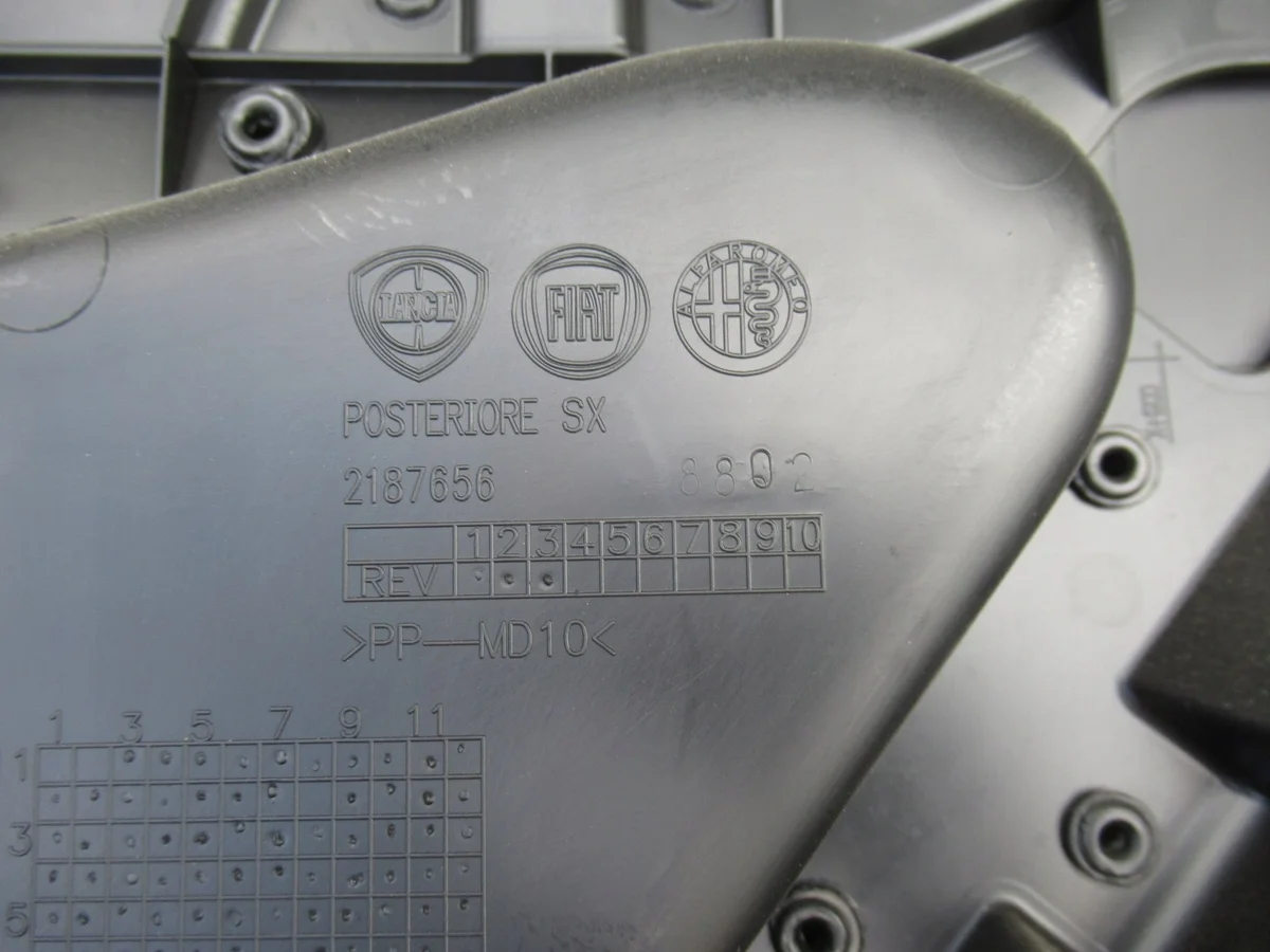 Türverkleidung Links Hinten Fiat Panda 3 735667437 image 6