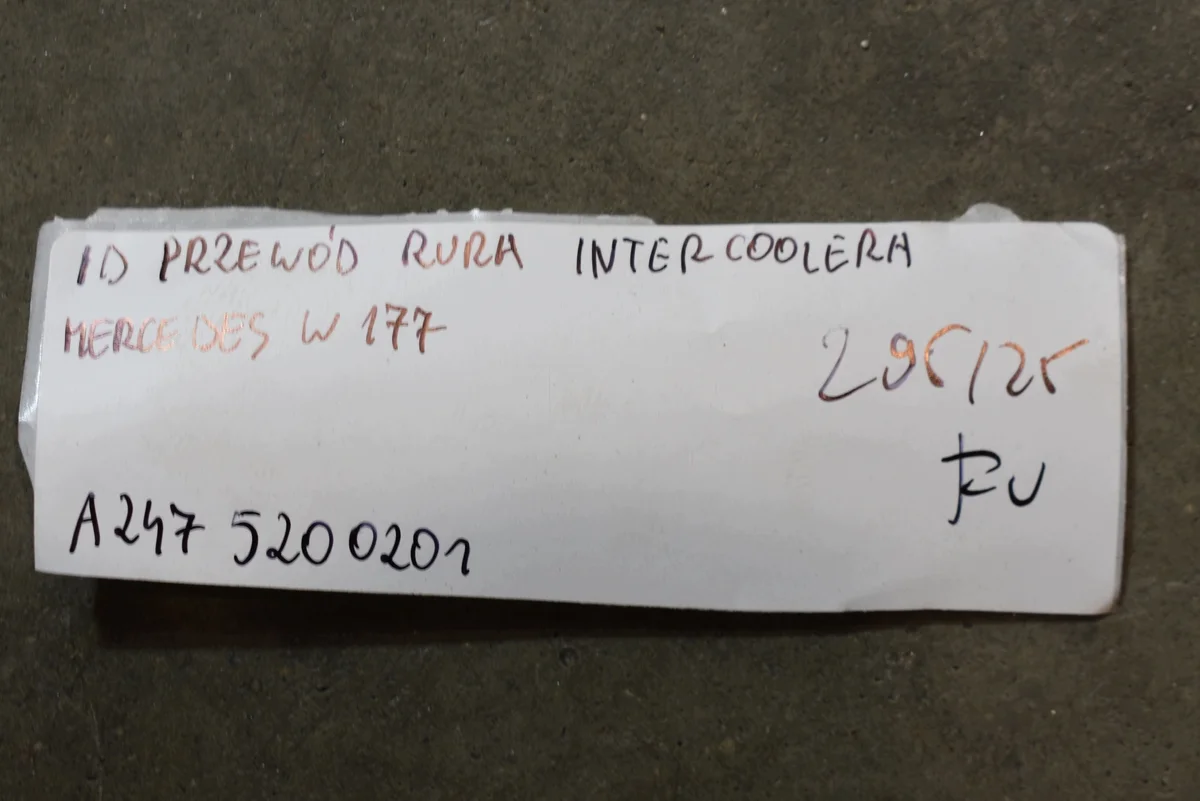 Intercooler slang Mercedes W177 A2475200201 image 4