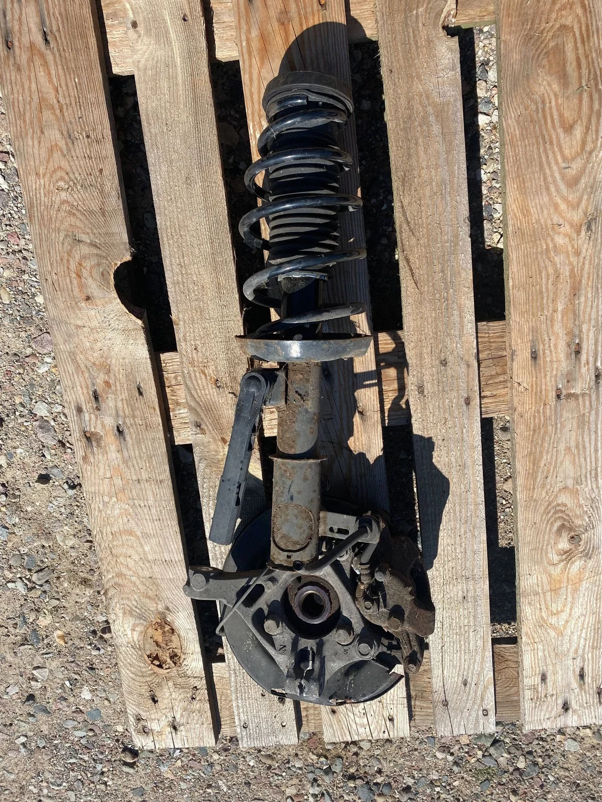 Opel Astra J McPherson Jambe de suspension Gauche image 3