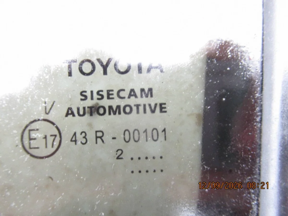 Vidro Porta Traseira Esquerda Toyota Corolla E210 image 4
