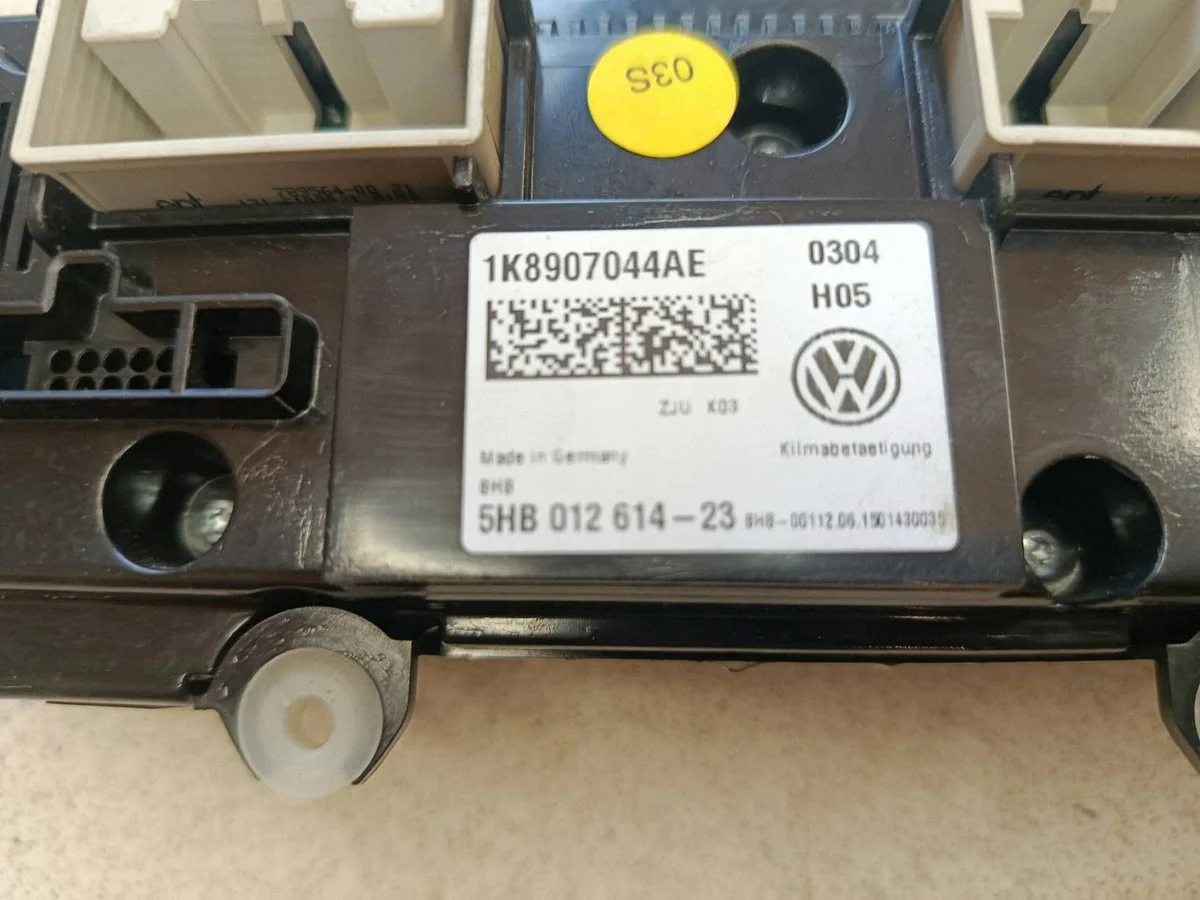 Klimaanlage Bedienfeld VW Tiguan 2016 1K8907044AE image 4
