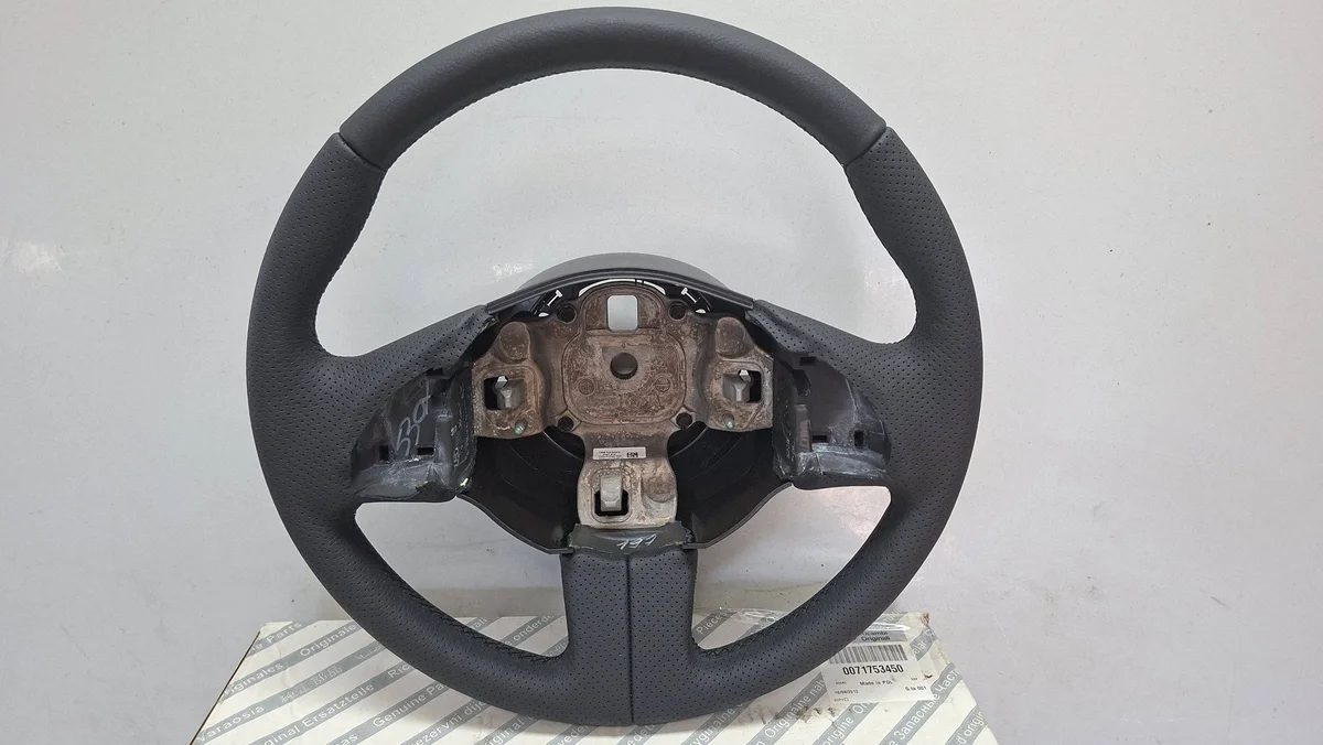 Volant Cuir Noir Fiat 500 2007-2015 OEM S27619150