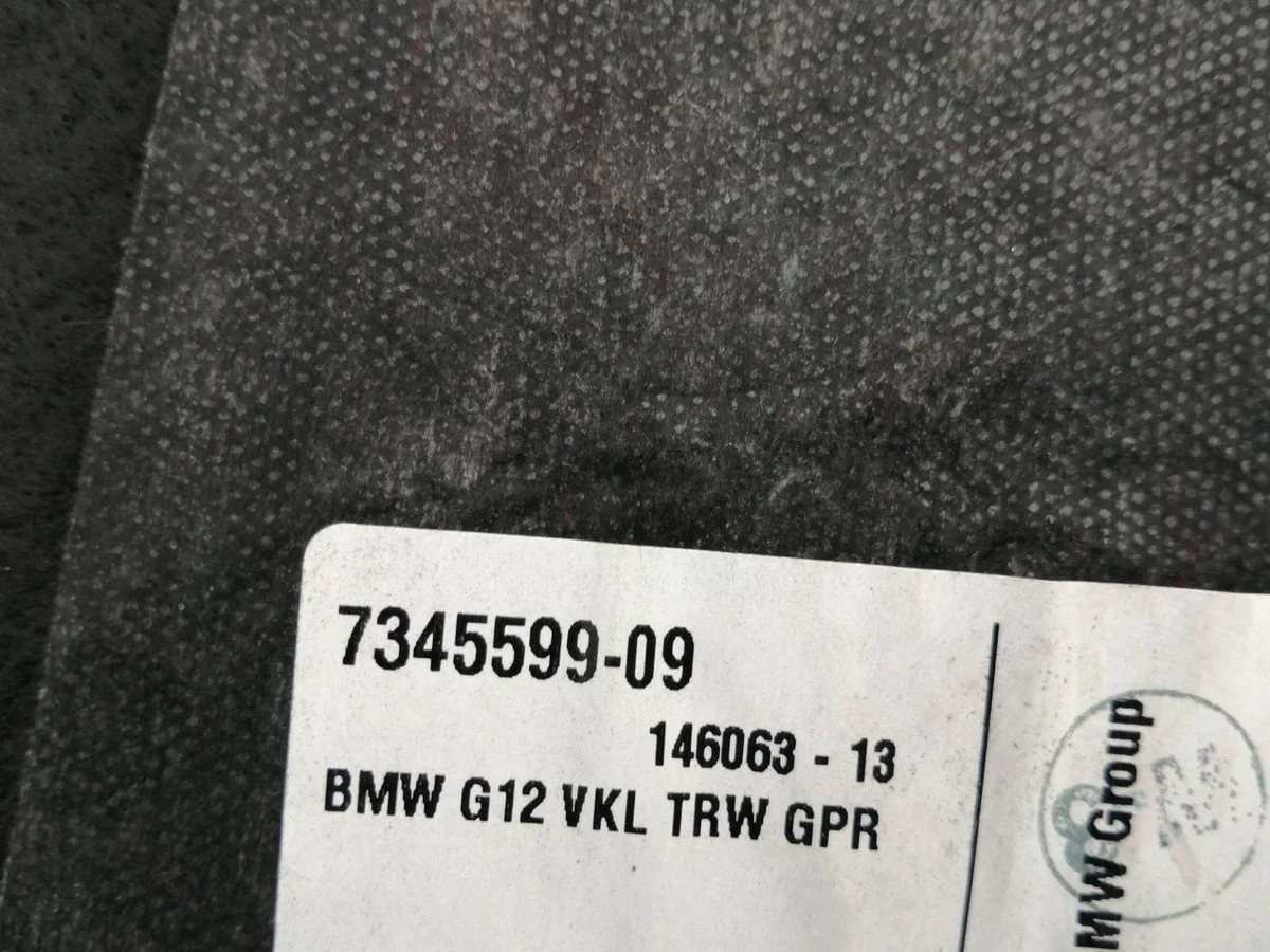 Cubierta Maletero BMW 7 G11 G12 LCI OE 7345599 image 4