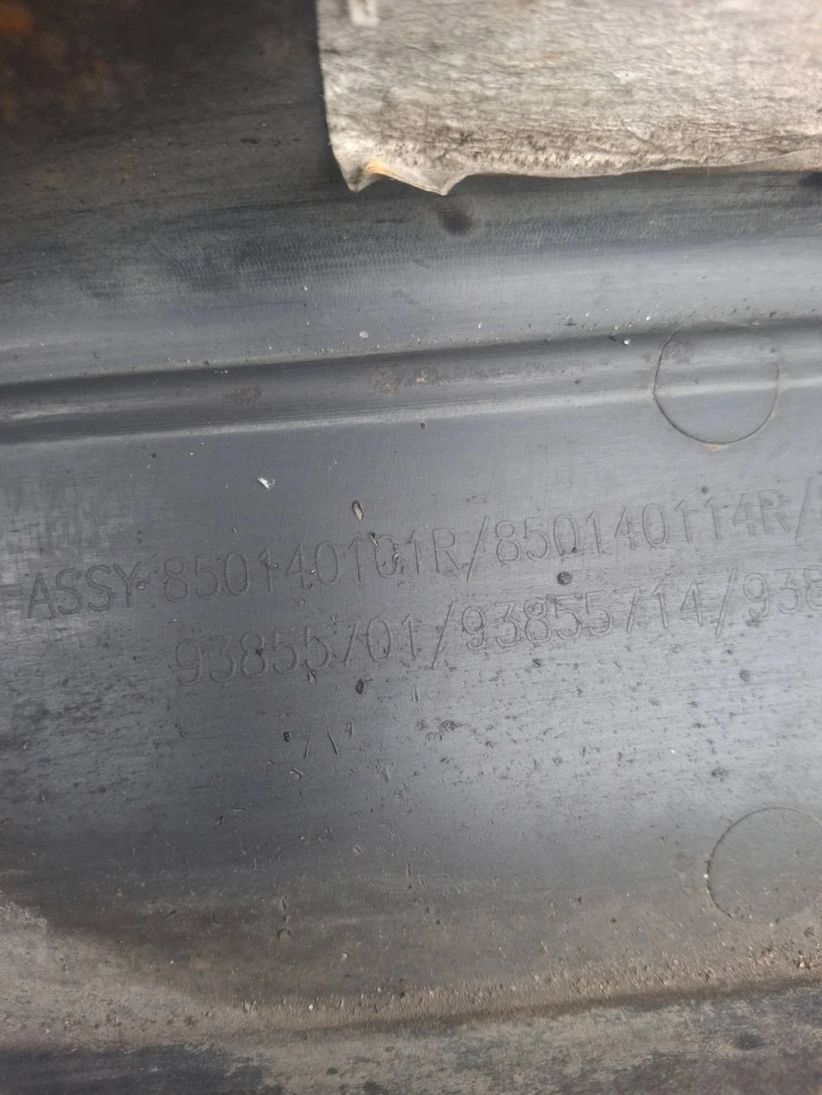 Opel Vivaro Bakre Stötfångare 850140101R image 6