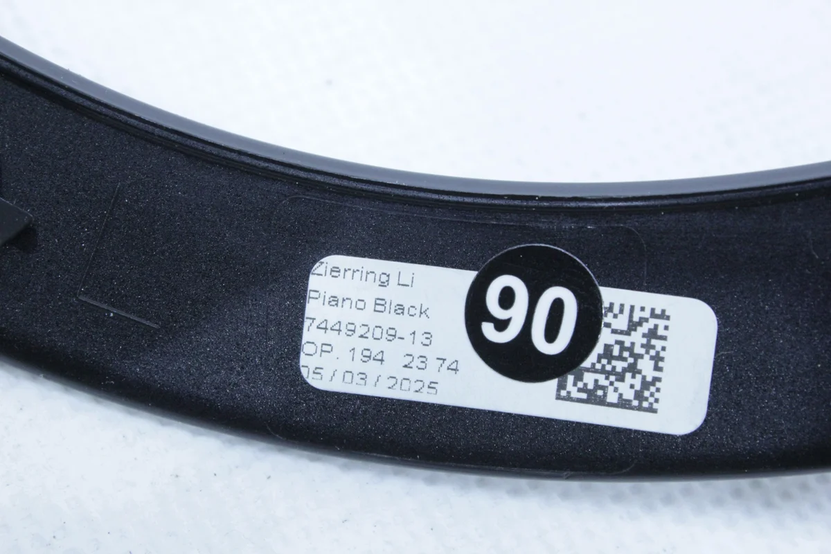 MINI F55 F56 F57 Scheinwerferrahmen Schwarz Links image 4
