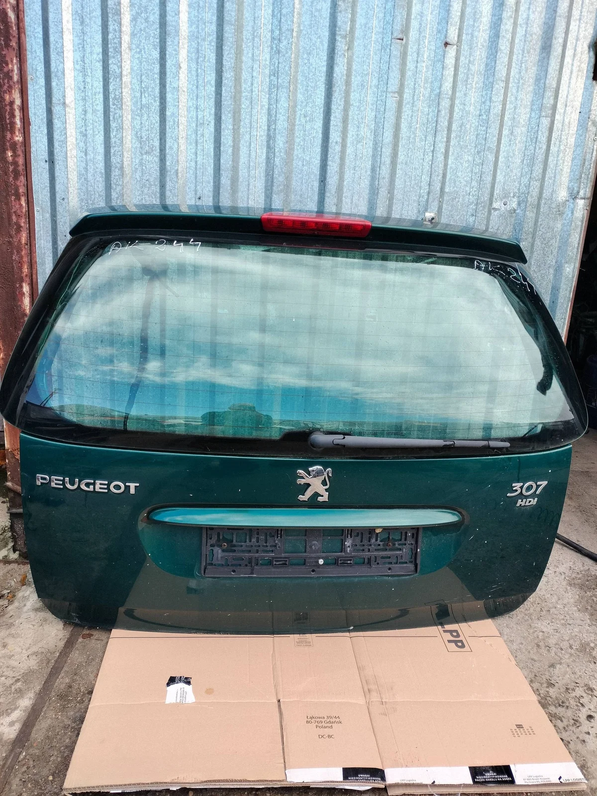 Hayon Peugeot 307 AK244 Occasion