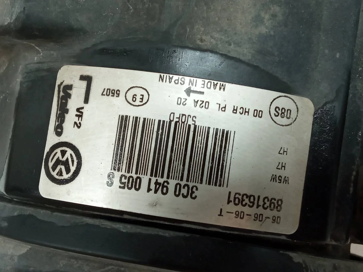 Scheinwerfer Links VW Passat B6 H7 image 3