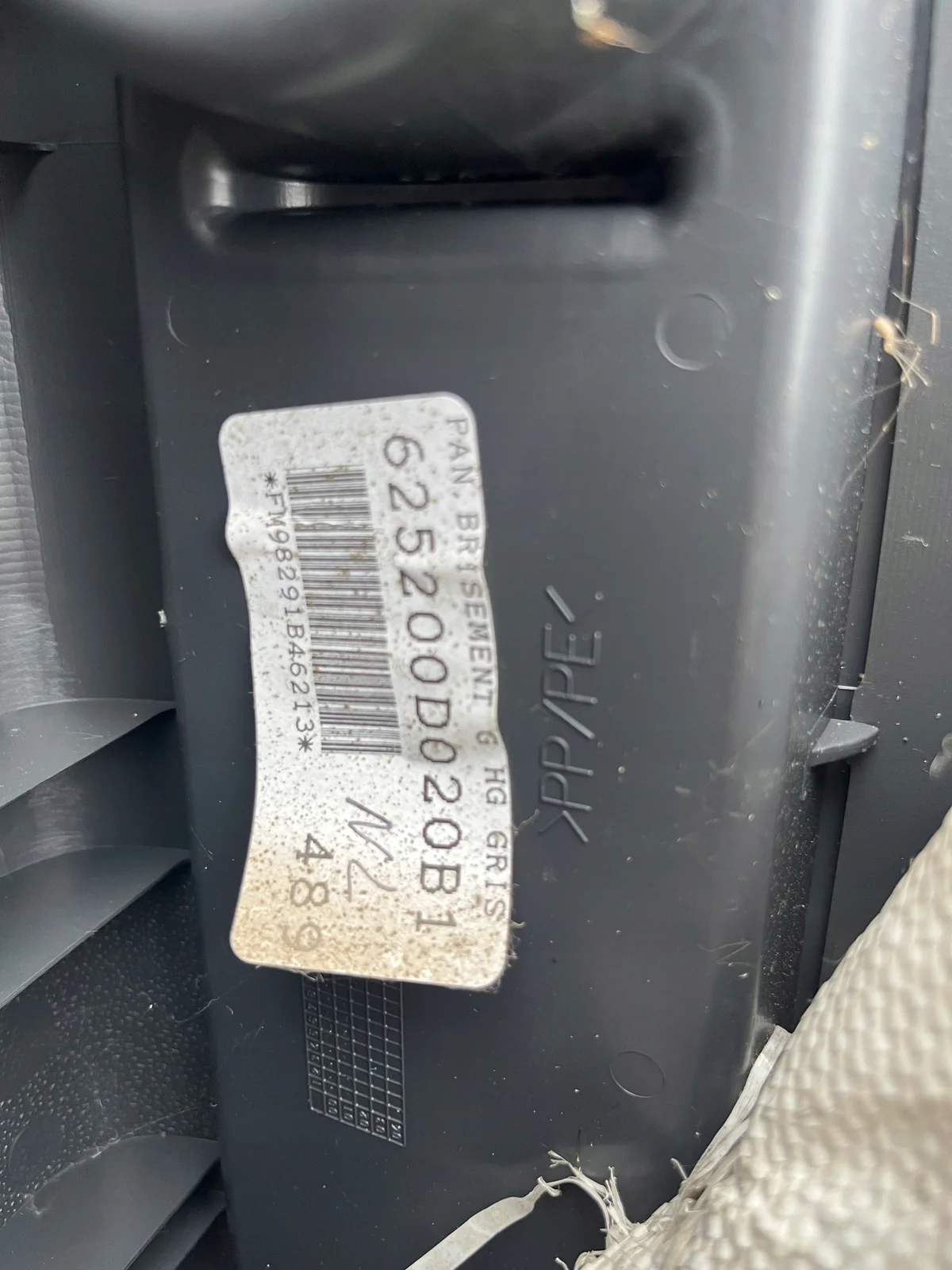 Panneau latéral Toyota Yaris 1 62512-0D010 image 5