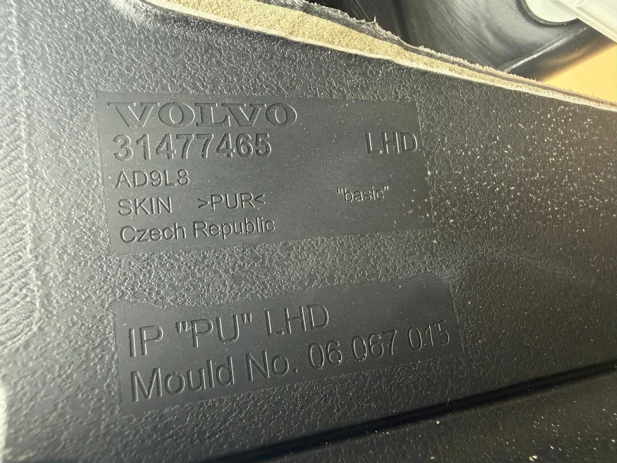 Volvo S60 V60 Instrumentbräda 31477564 image 9