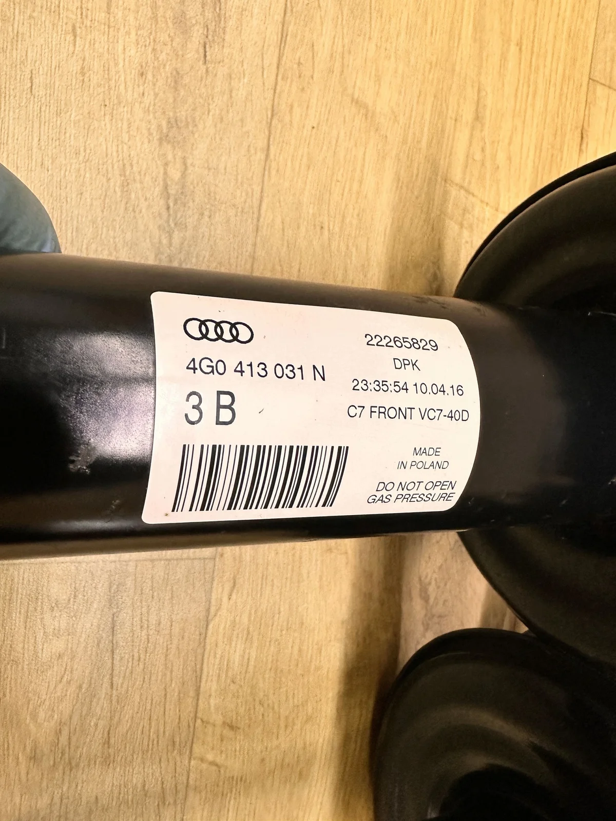 Amortyzator Audi A6 C7 4G0413031N Usado image 8