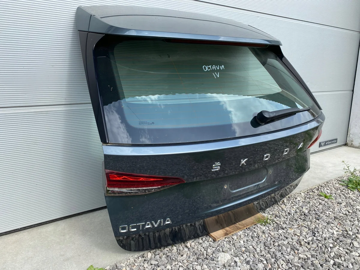 Hayon Skoda Octavia IV Kombi Gris image 7
