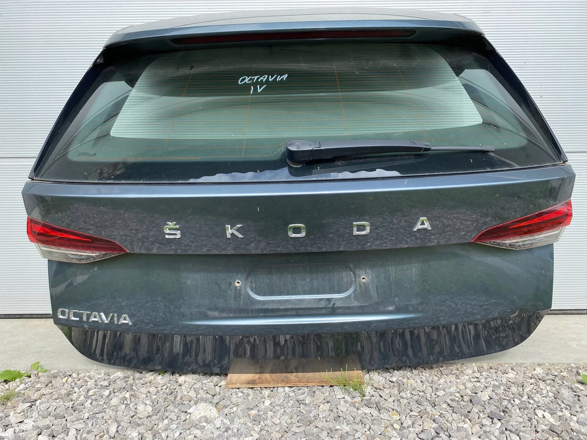 Hayon Skoda Octavia IV Kombi Gris image 8