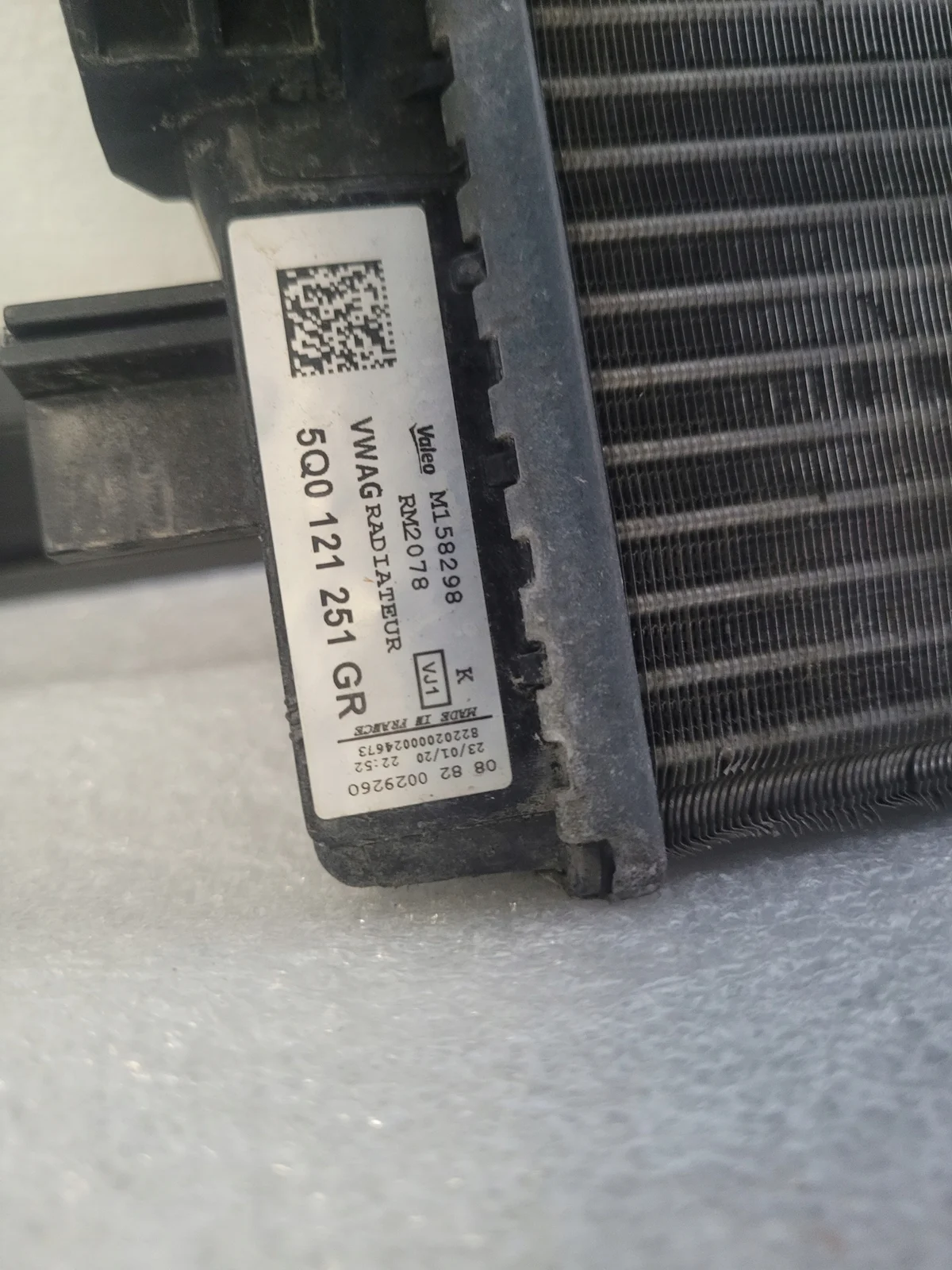 Audi 83A805594G Rinforzo Anteriore Usato image 6