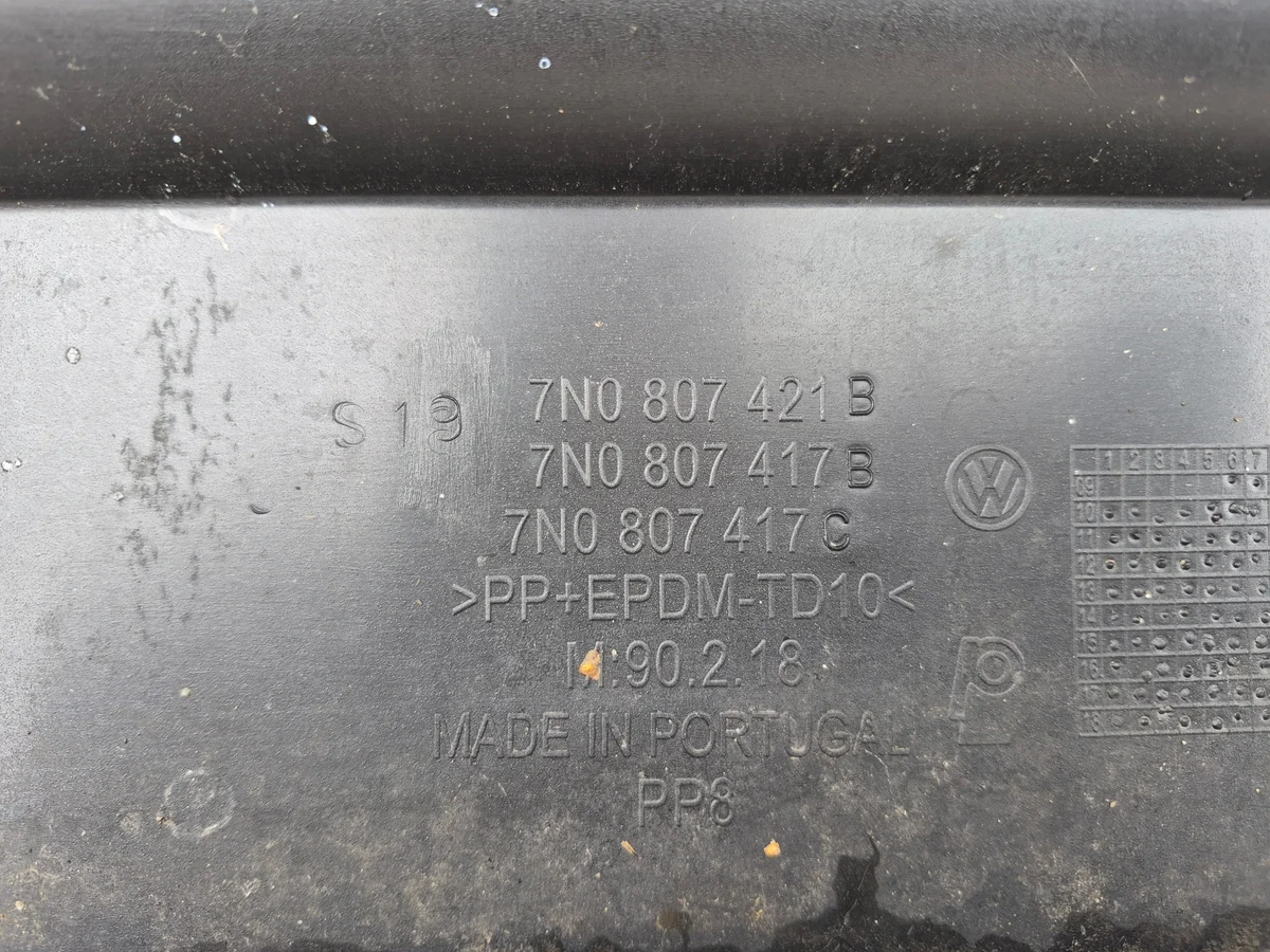 VW Sharan takapuskuri 7N0807421B image 8