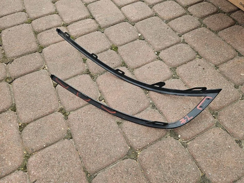 Zierleiste Scheinwerfer Chrom Schwarz Opel Mokka B image 8