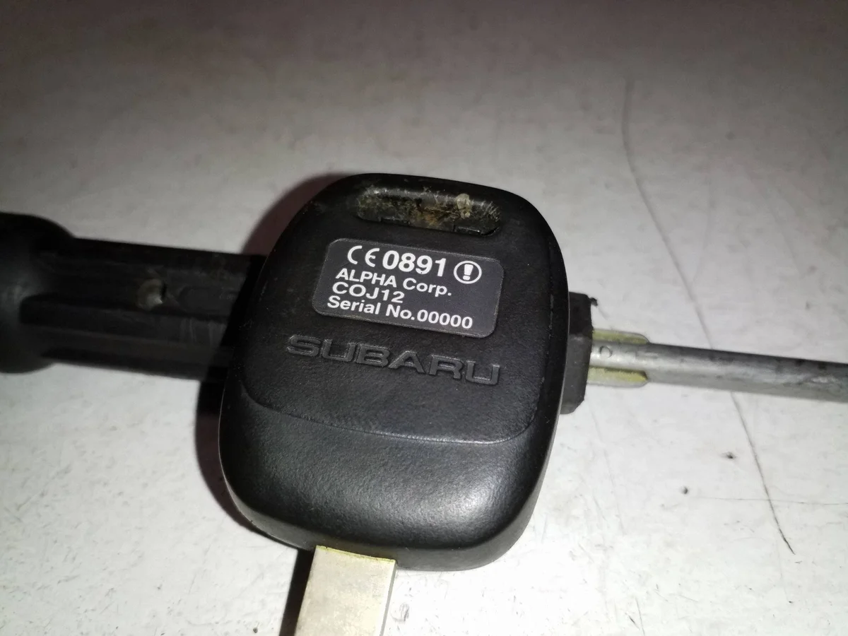 Subaru Forester SG avain tai kortti COJ12 image 3