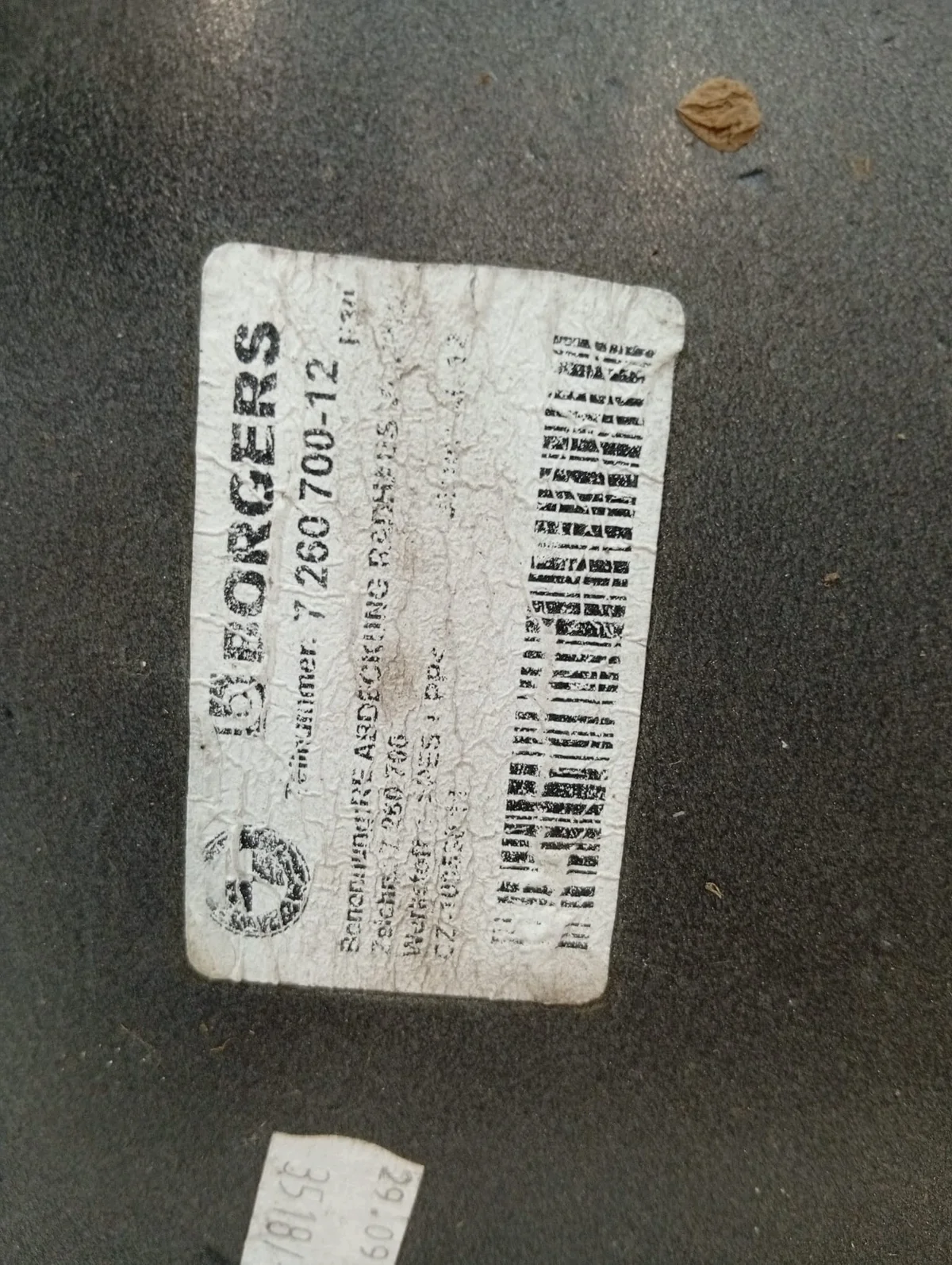 M1237 BMW 3 F30 F31 Radhausschale Rechts Vorne image 4