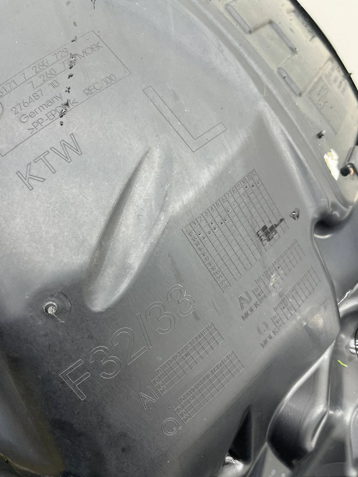 BMW 4 F32 F33 F36 Radkasten Links Vorne image 5