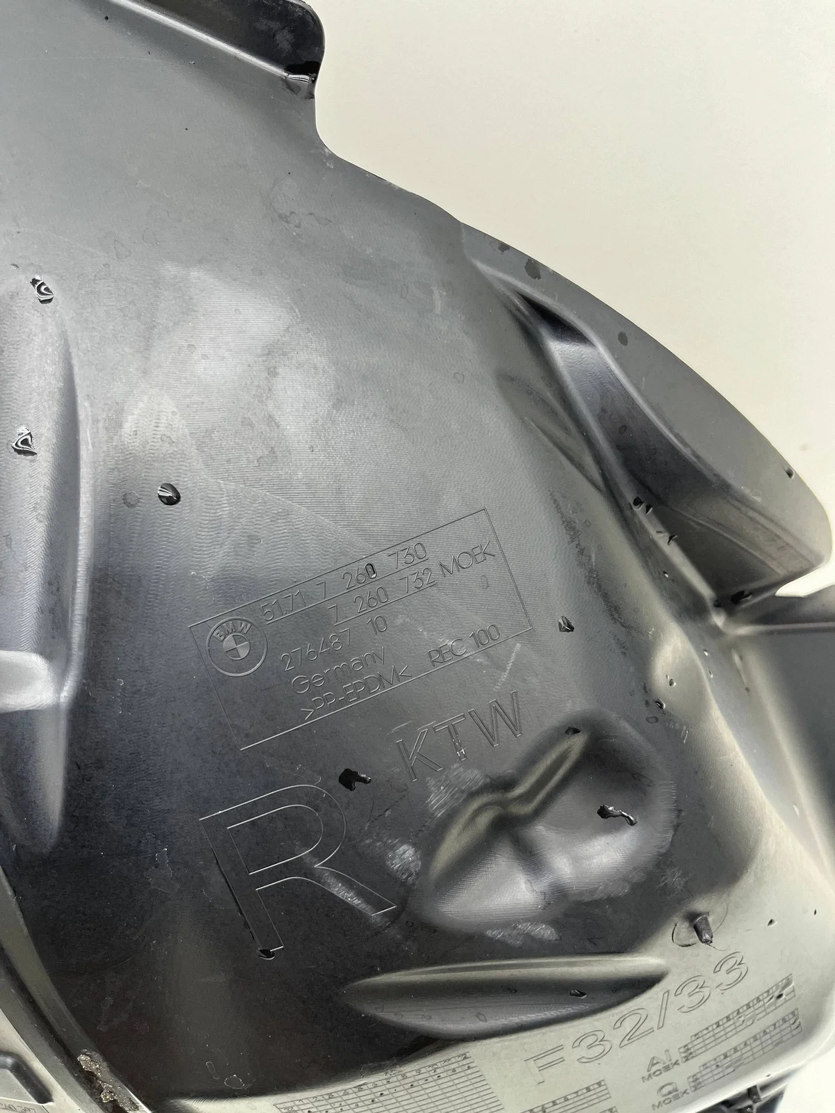 Radkasten vorne rechts BMW 4 F32 F33 F36 image 4