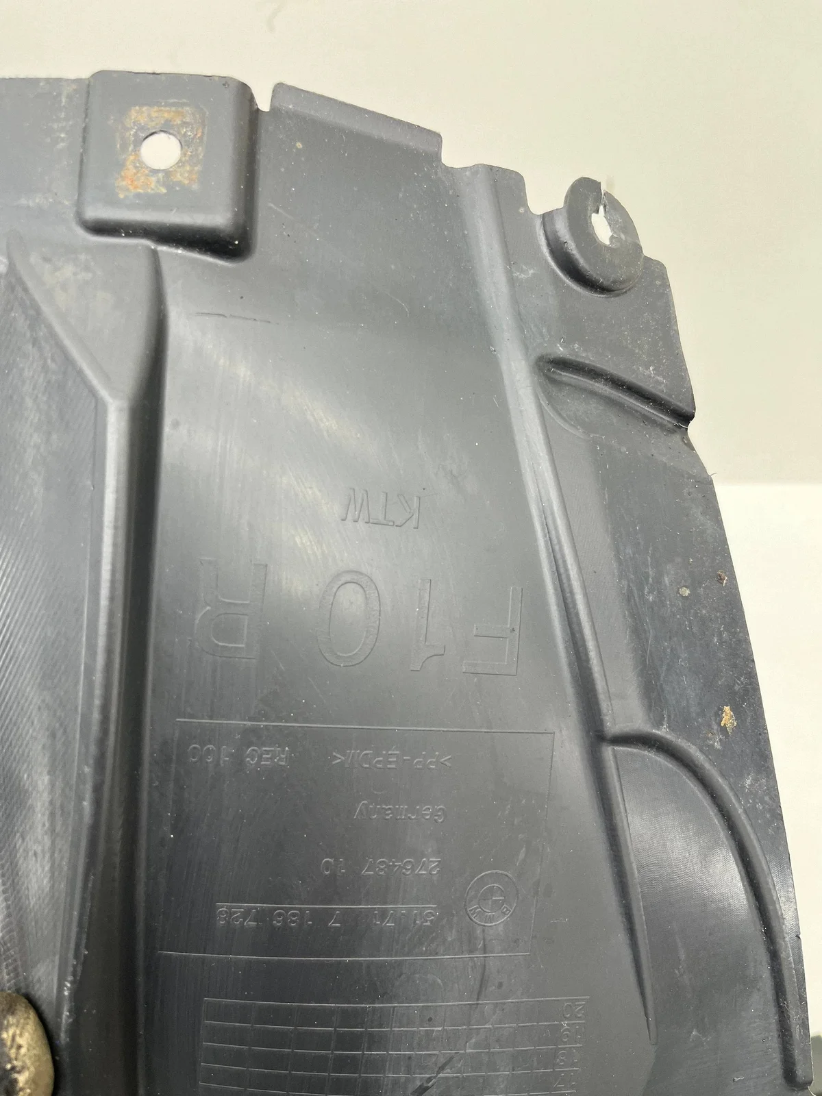BMW 5 F10 F11 Radkasten Rechts Vorne 7186728 image 5